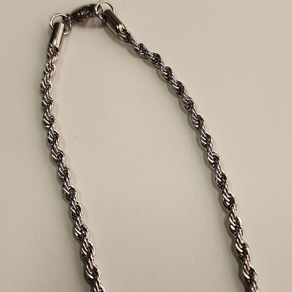 Silver Tone Chain 23" - Picture 3 of 3